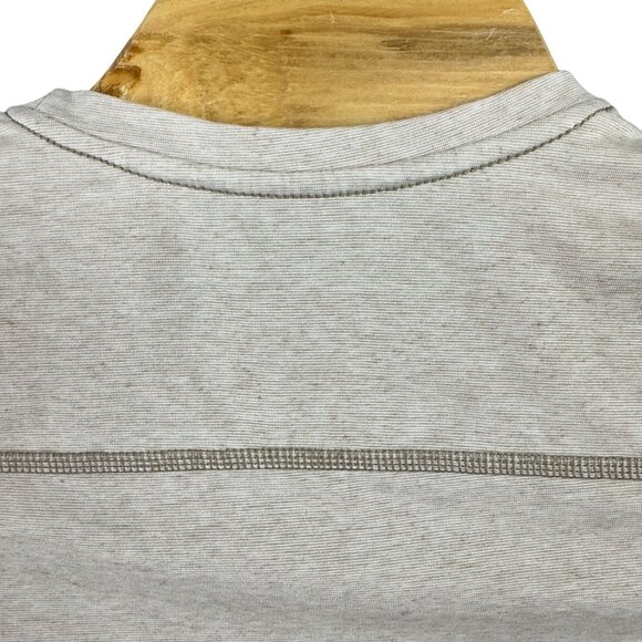 Swiss Tech T-Shirt Mens M Oatmeal Lightweight Heathered Performance - Picture 7 of 11